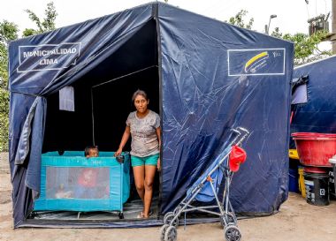 Salud y Educaci�n en comunidades de Huachipa. Lima Este.