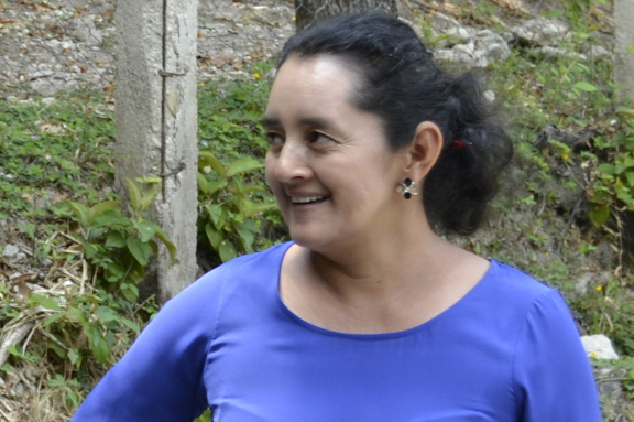 Foto Directora CEB Nueva Horizontes Lempira, Honduras