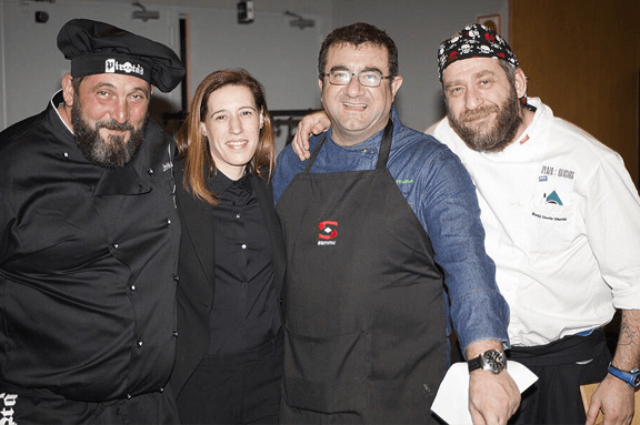 Cena inserci�n sociolaboral con Sergio Fern�ndez y Jos� Antonio M�jica