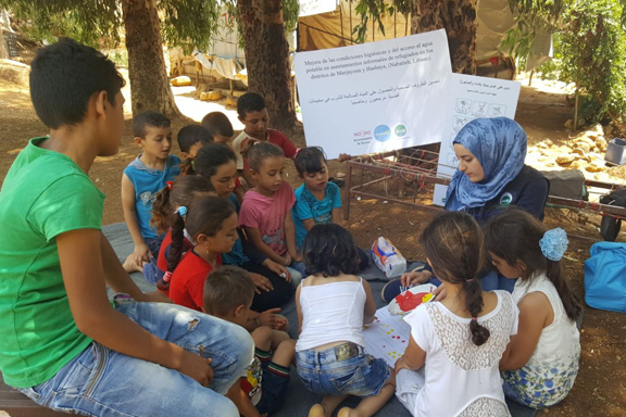 Sensibilizaci�n sobre el agua en el L�bano