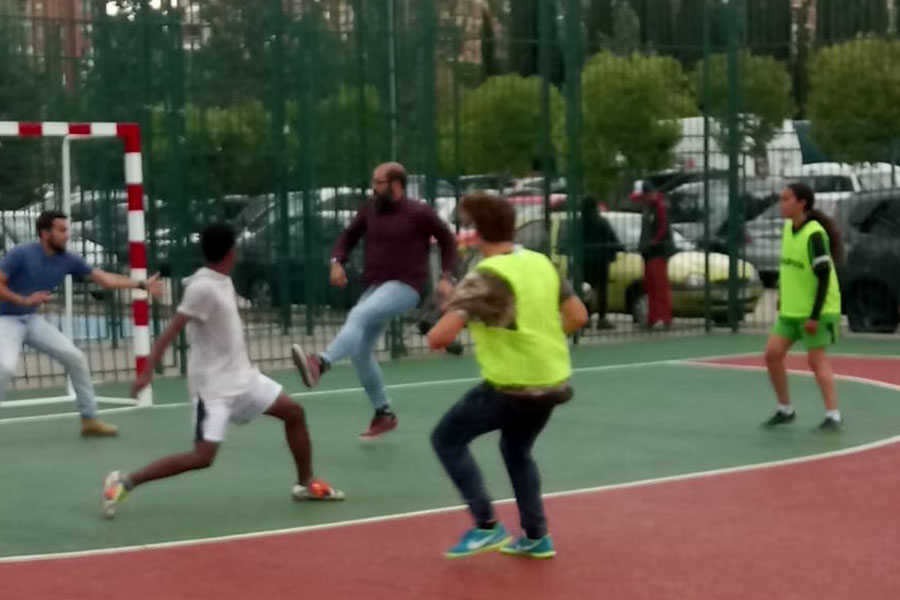 Jornada deportiva en el CEPI de Tetu�n