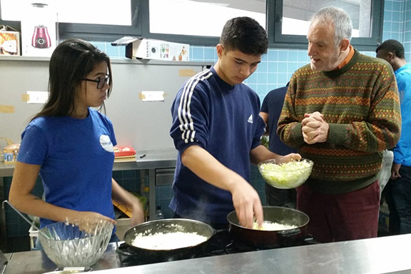 Cocina intergeneracional