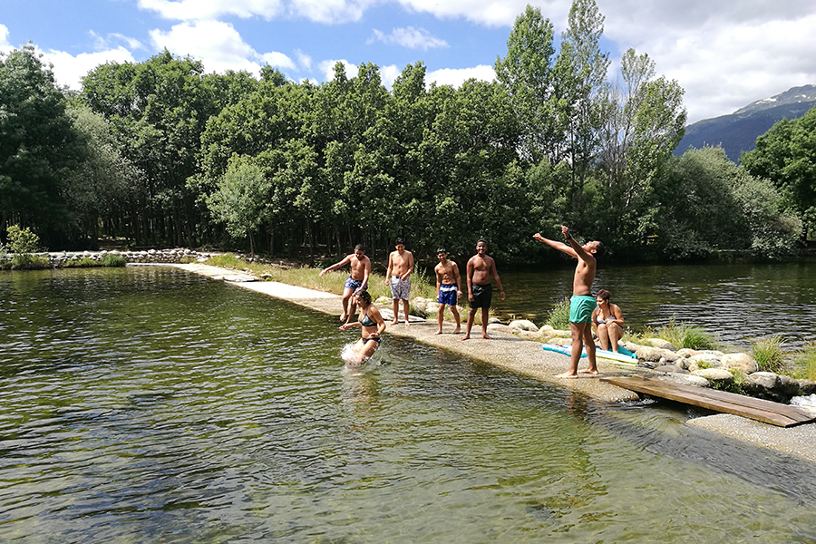 Los participantes en Una generaci�n con futuro financiado por la Consejer�a de Pol�ticas Sociales y Familia de la Comunidad de Madrid