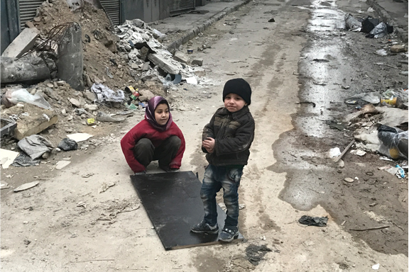 Refugiados migrantes CESAL Siria