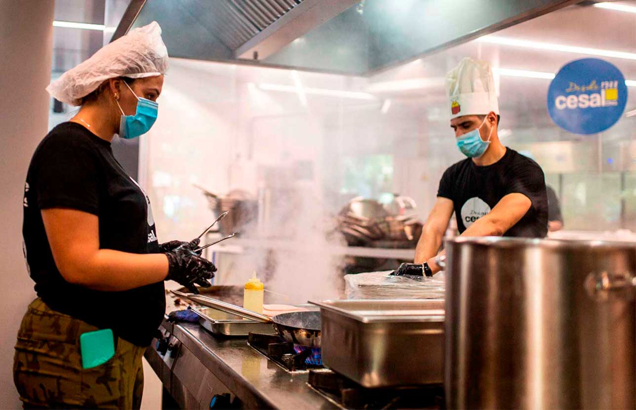 coronavirus empresas solidarias dona cesal es urgente