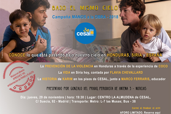 Presentaci�n Campa�a �Bajo el mismo cielo�
