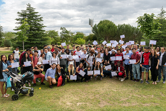 Graduaci�n de los cursos de formaci�n de la ONG CESAL en Espa�a 2019