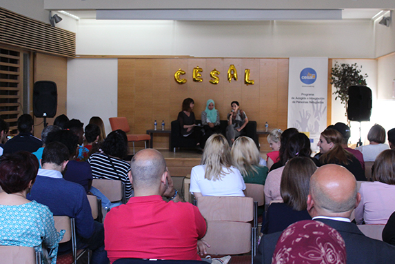 Jornada de puertas abiertas en el proyecto de acogida e integraci�n de refugiados de CESAL