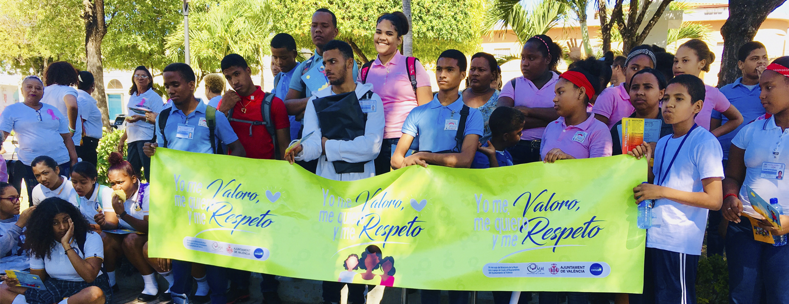 Actividad en favor de la No Violencia de la Mujer