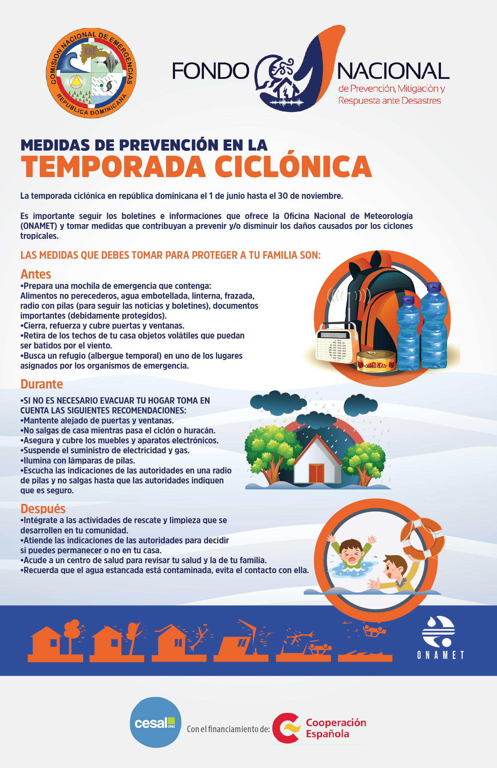 Afiche Temporada cicl�nica