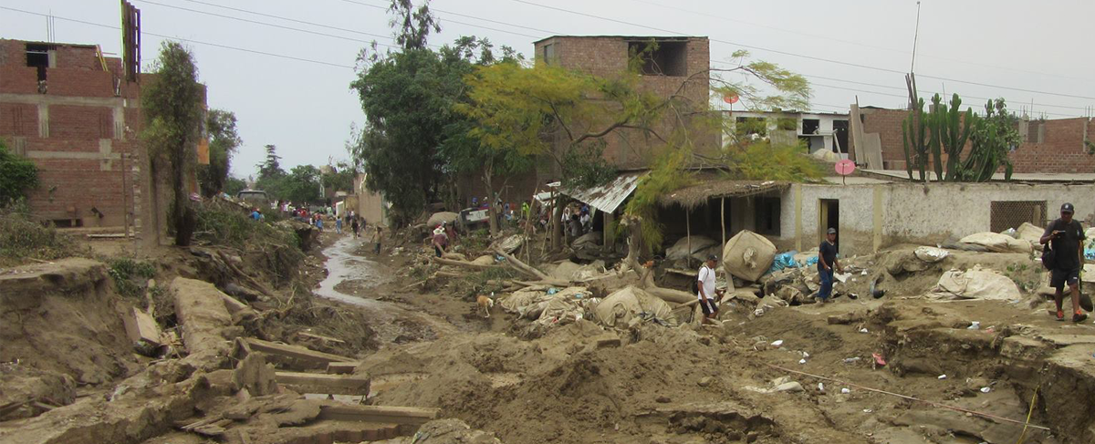 Emergencia por lluvias en Per�