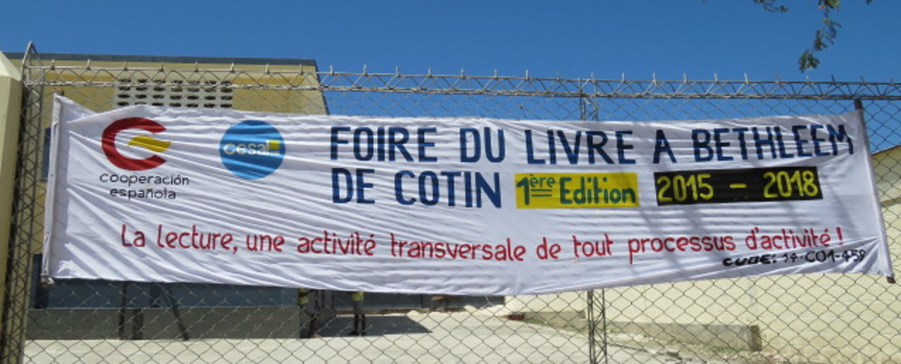 pancarta feria libro