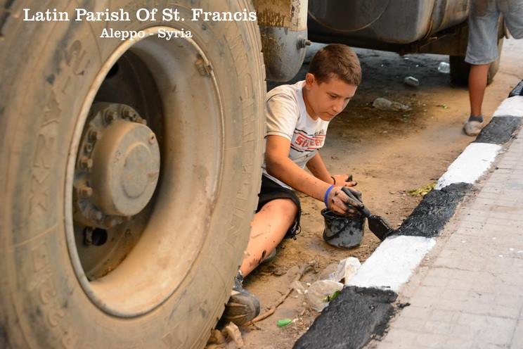 Reconstruyendo las calles de Alepo