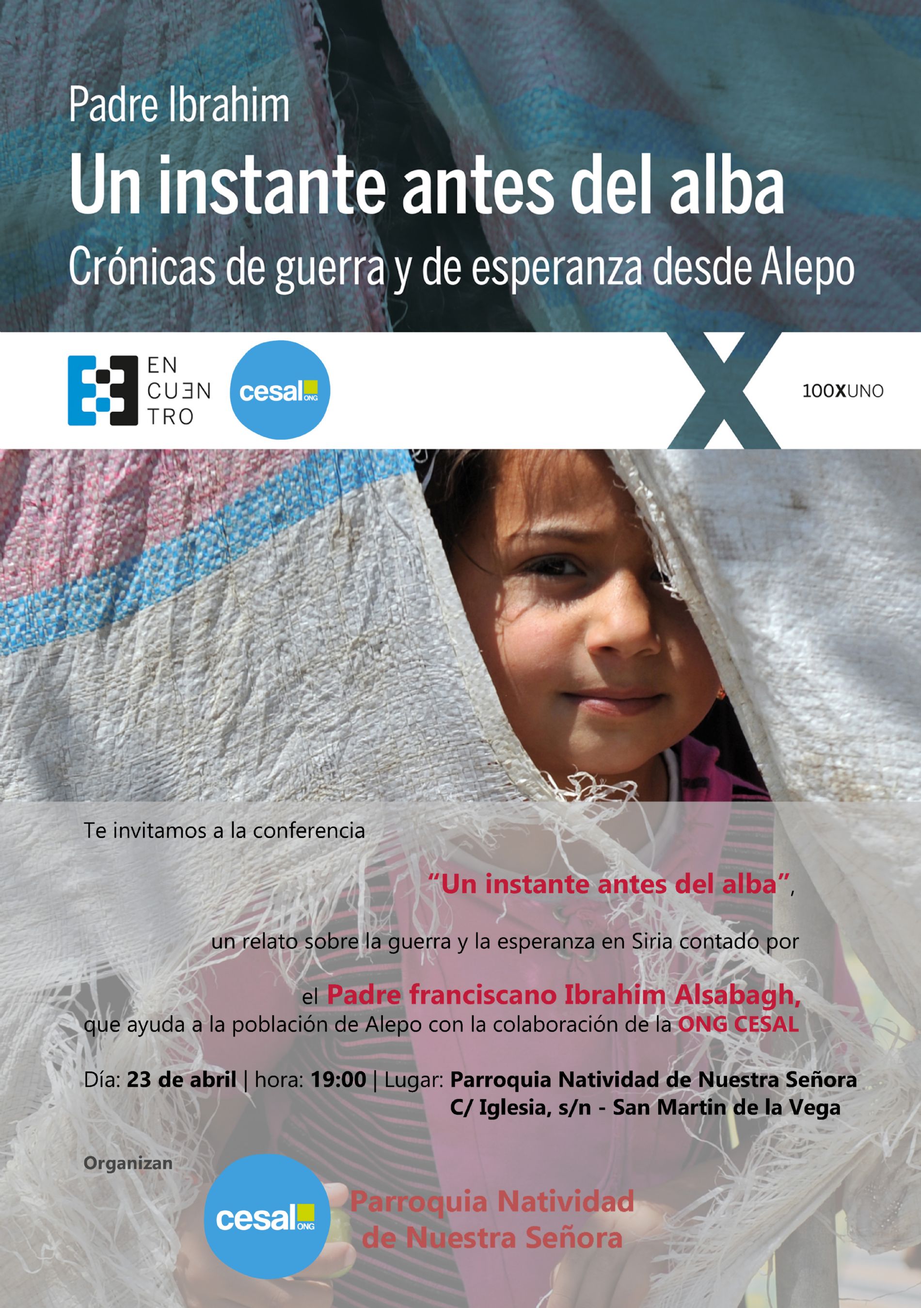 Padre Ibrahim desde Alepo a San Mart�n de la Vega con CESAL