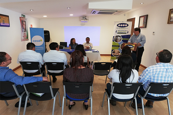 Acto de entrega Plan Cesal a IPSA