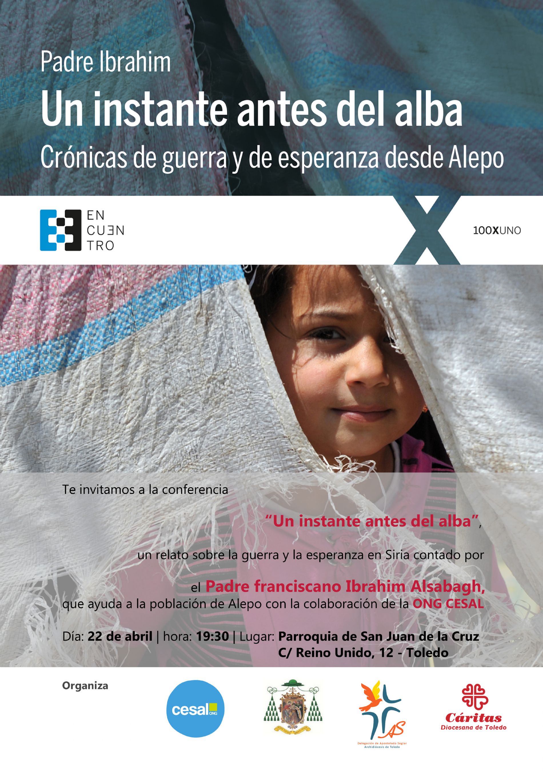 Padre Ibrahim desde Alepo a Toledo con CESAL