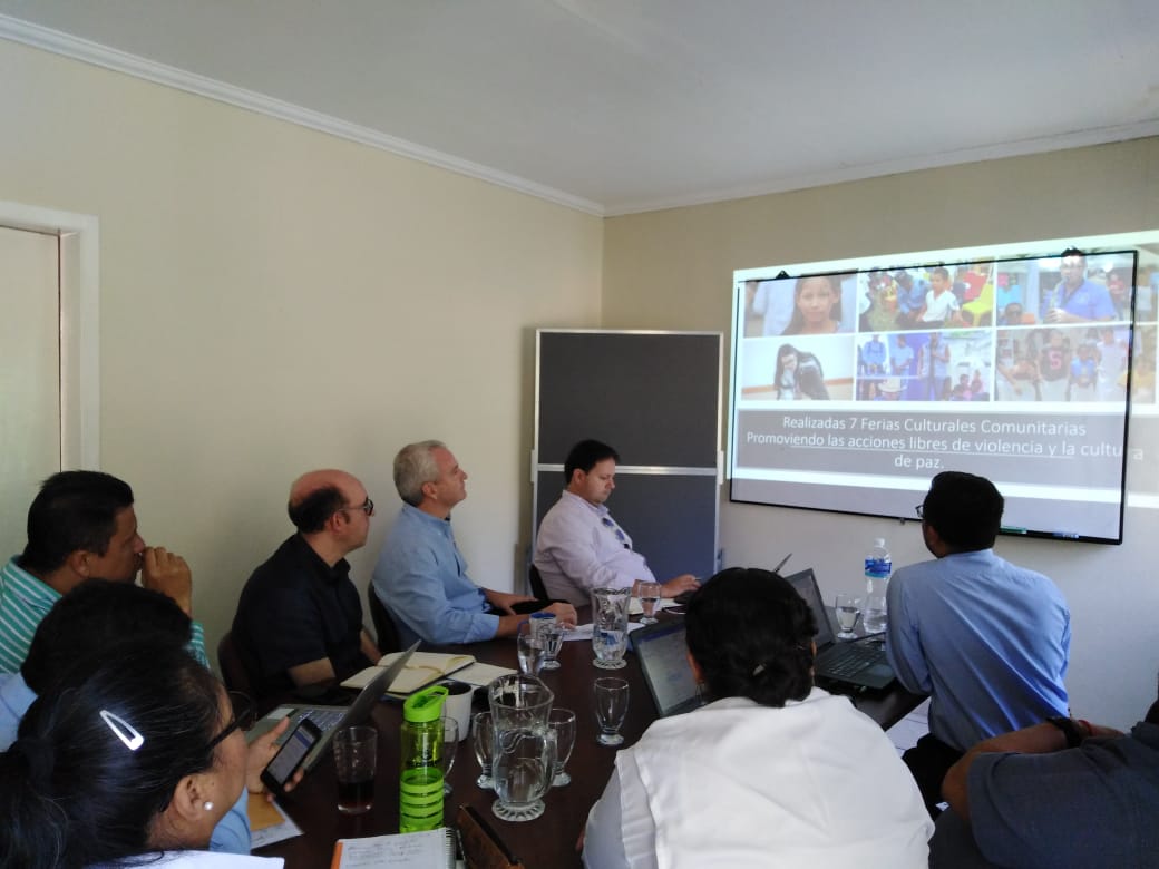 Visita de la delegaci�n de Espa�a_occidente_Honduras_2018