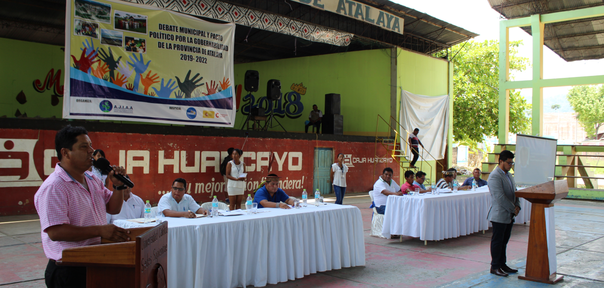 fotograf�as de nuestro trabajo sobre el debate electoral