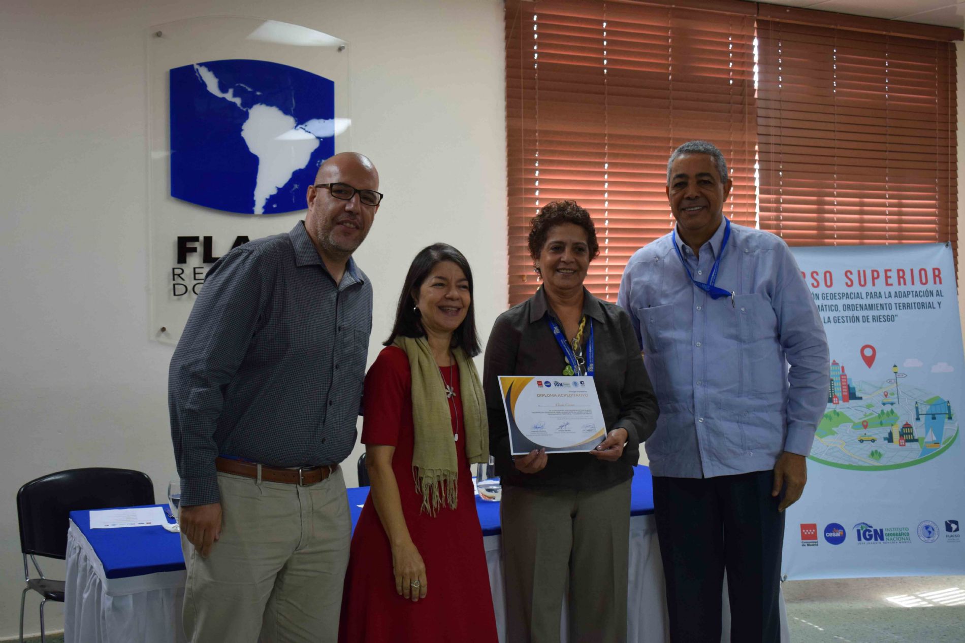 Clausura Curso Gesti�n de Riesgos en Dominicana