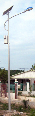 Modelo de farola solar que se instalar�