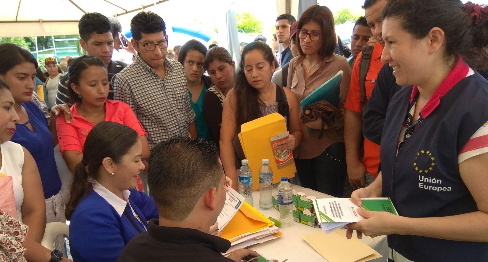 beneficiarios proyecto Ecuador