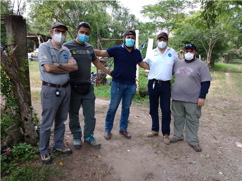 Visita a Carlos en su refugio